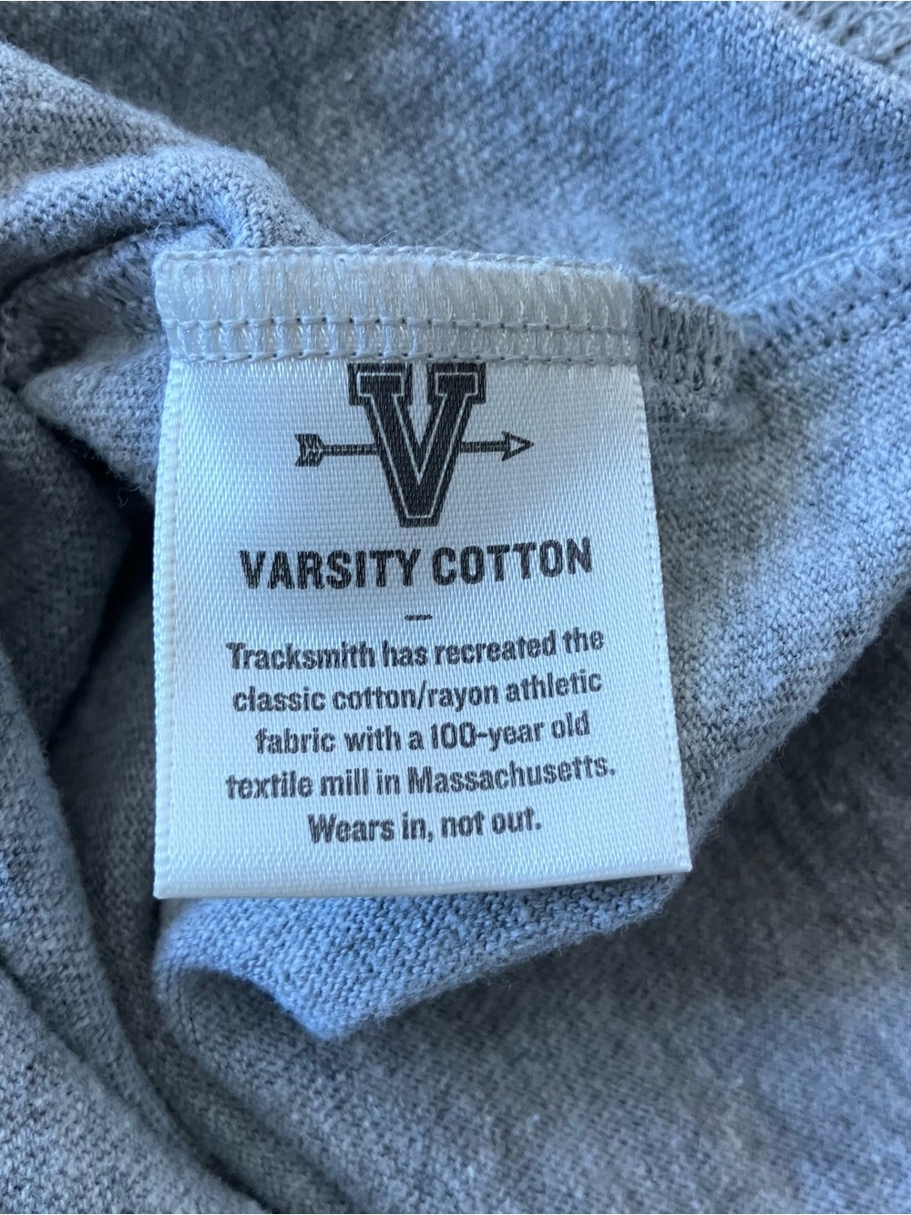 Tracksmith Grey Varsity Cotton Running Donuts Racerback Greyboy Tank Top Small - Picture 4 of 7